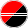 Crveno-crna s reflektirajućim prugama